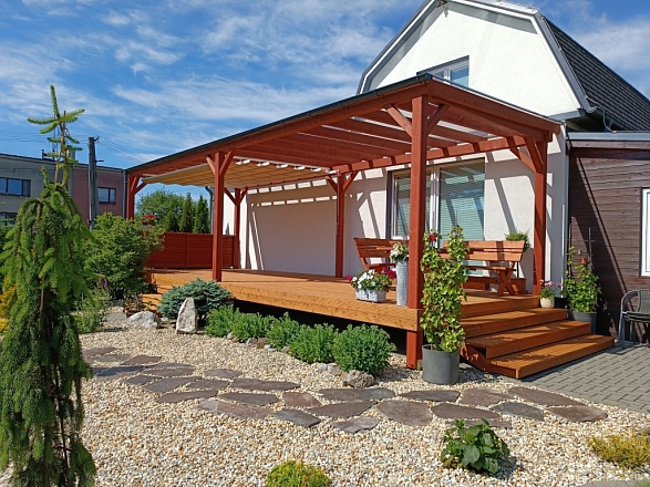 Pergola 3,6x9m