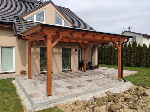 Pergola 3,3x4,3m
