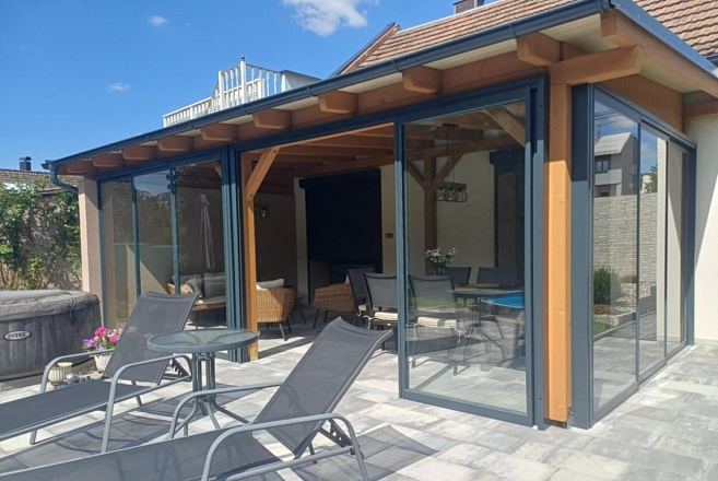 Pergola 3,7x6,7m