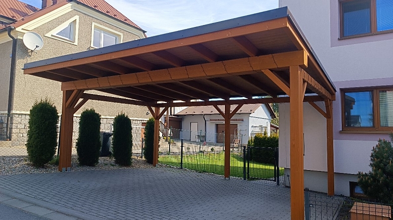 Garážové dvoustání 6,3x4m
